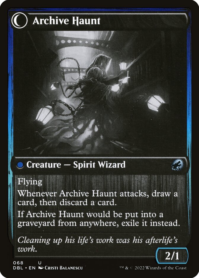 Overwhelmed Archivist (Back)