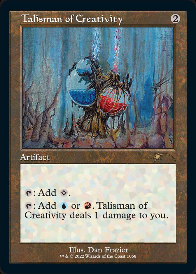 Talisman of Creativity (Foil Etched) [Secret Lair Drop Series]