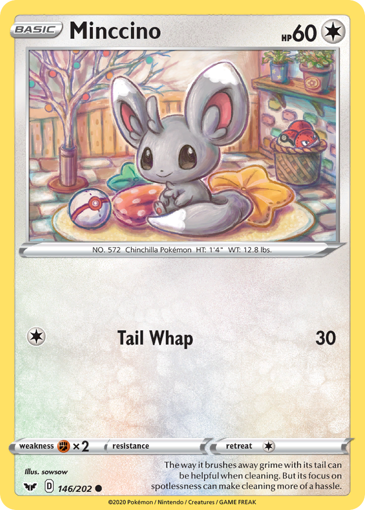 Minccino (146/202) [Sword & Shield: Base Set]