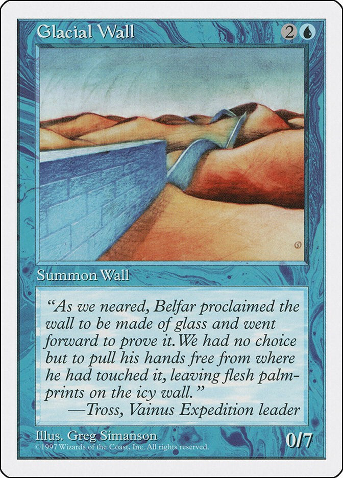Glacial Wall