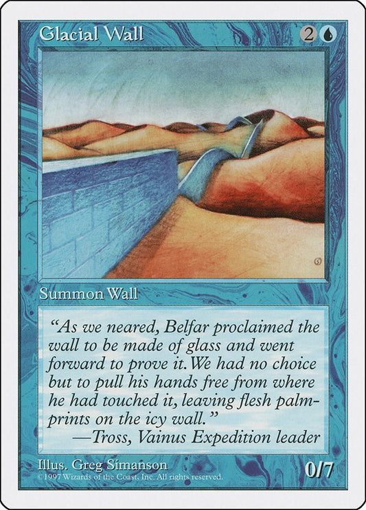Glacial Wall