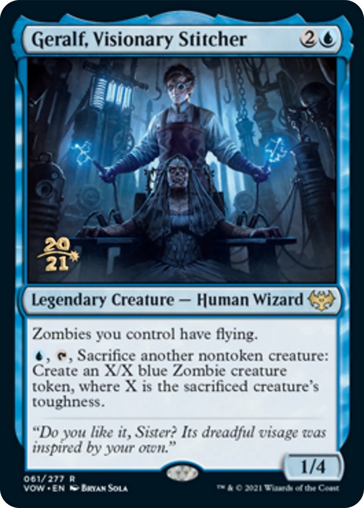 Geralf, Visionary Stitcher