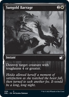 Sungold Barrage