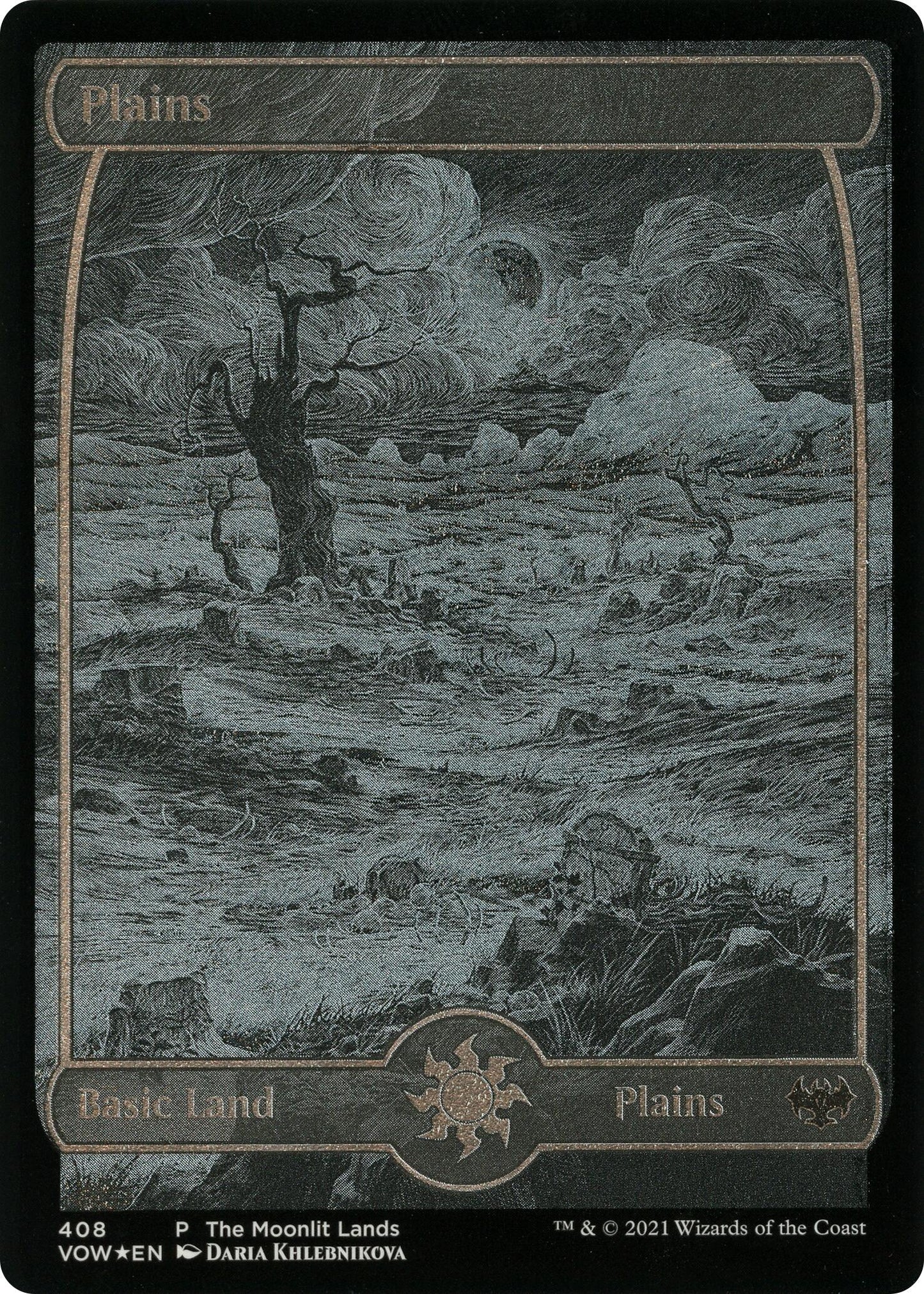 Plains (Moonlit Land) (Foil Etched)
