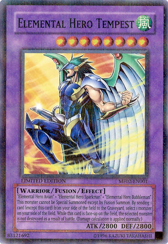 Elemental Hero Tempest [MF02-EN001] Rare