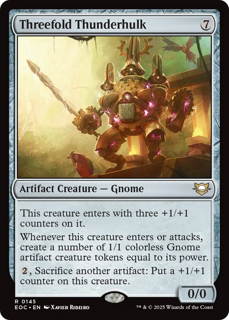 Threefold Thunderhulk [Edge of Eternities Commander]