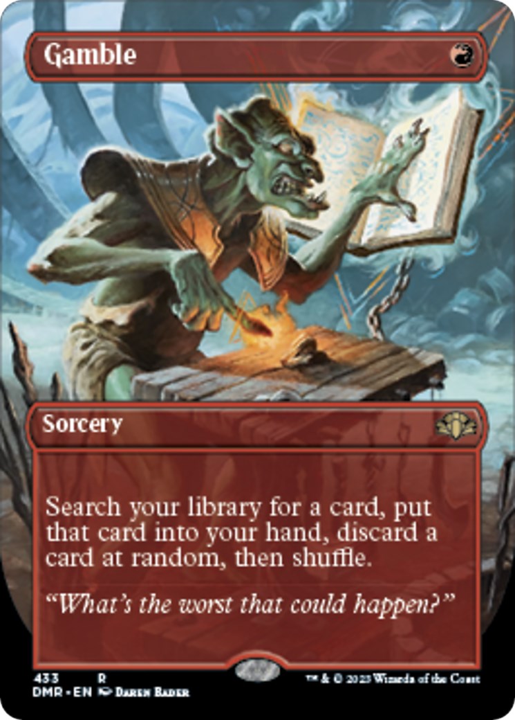 Gamble (Borderless)