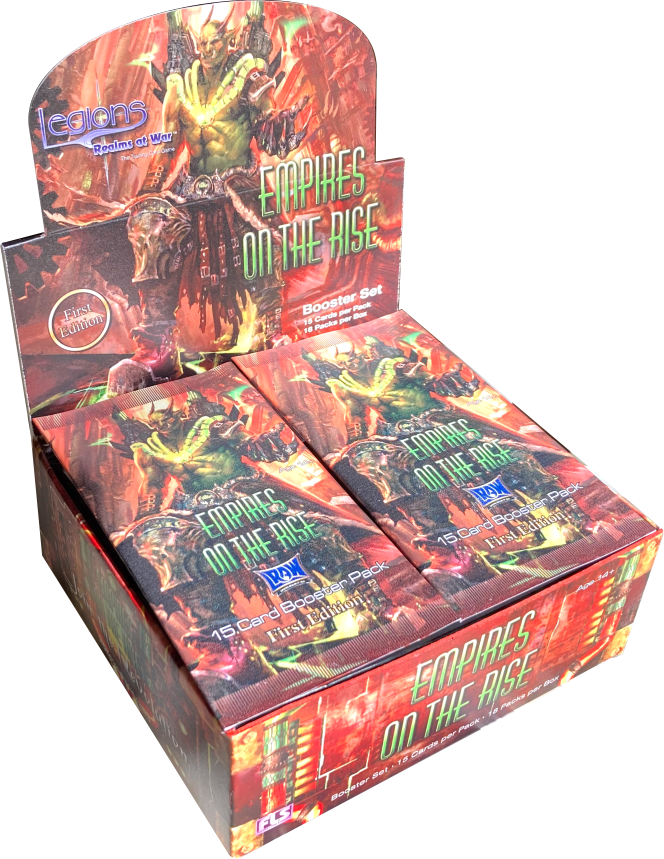 Legions: Empires on the Rise Booster Box: 1st Edition