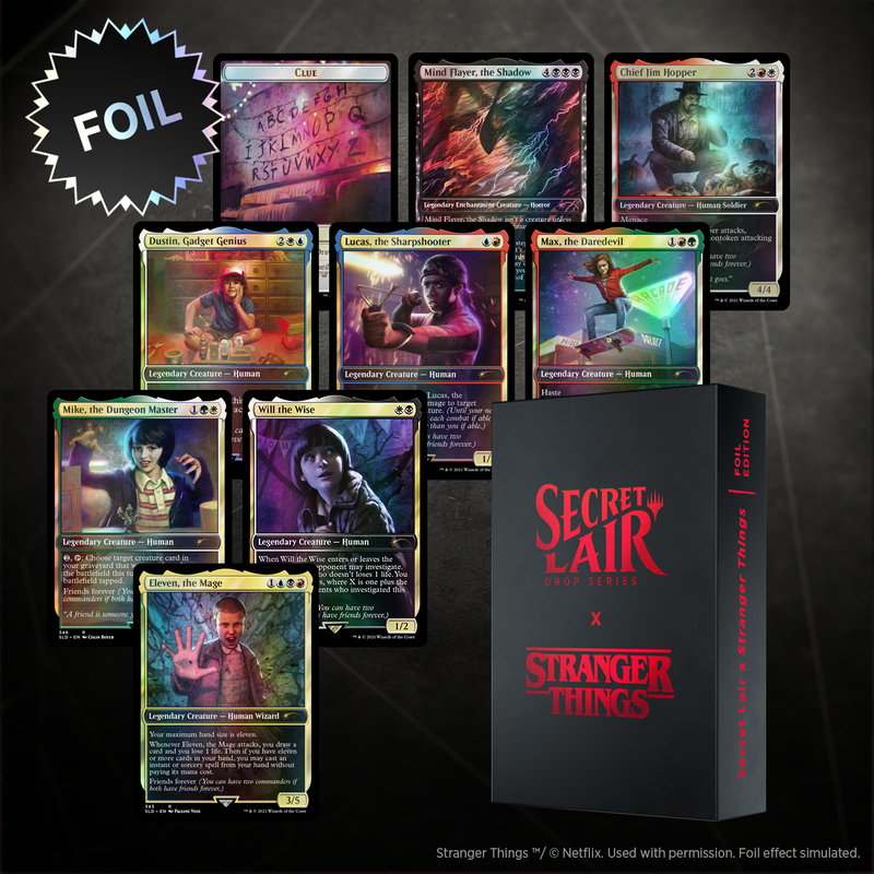 Secret Lair: Drop Series - Secret Lair x Stranger Things (Foil Edition)