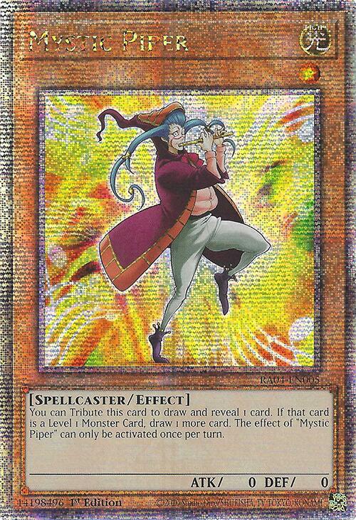 Mystic Piper [RA04-EN005] Quarter Century Secret Rare