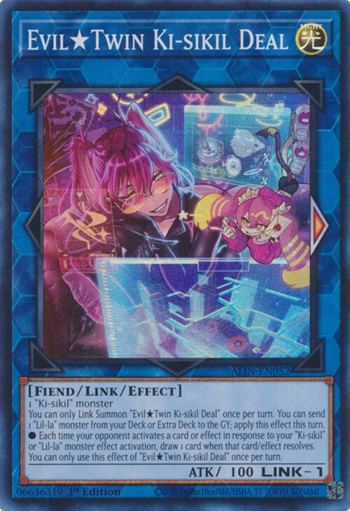 Evil Twin Ki-sikil Deal [ALIN-EN052] Super Rare