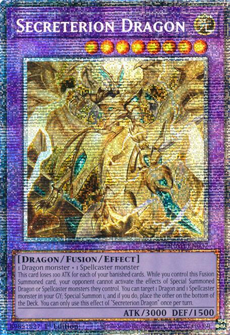 Secreterion Dragon (Starlight Rare) [DUAD-EN037] Starlight Rare