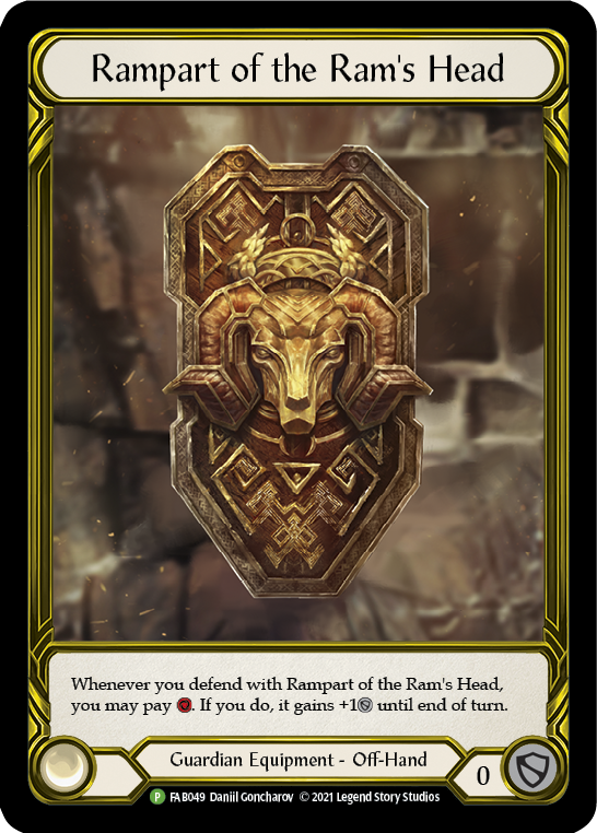 その他 Rampart of the Ram's Head Cold Foil FAB | Rampart of the Ram's Head Cold Foil | Flesh and Blood