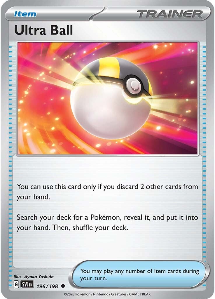 Ultra Ball (196/198) [Scarlet & Violet: Base Set]