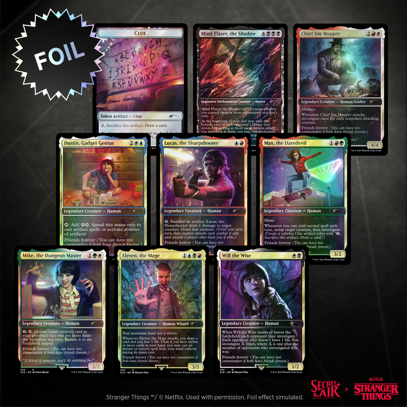 Secret Lair: Drop Series - Secret Lair x Stranger Things (Foil Edition)