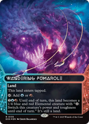 Wandering Fumarole (0135) (Borderless) (Galaxy Foil) [Edge of Eternities: Stellar Sights]
