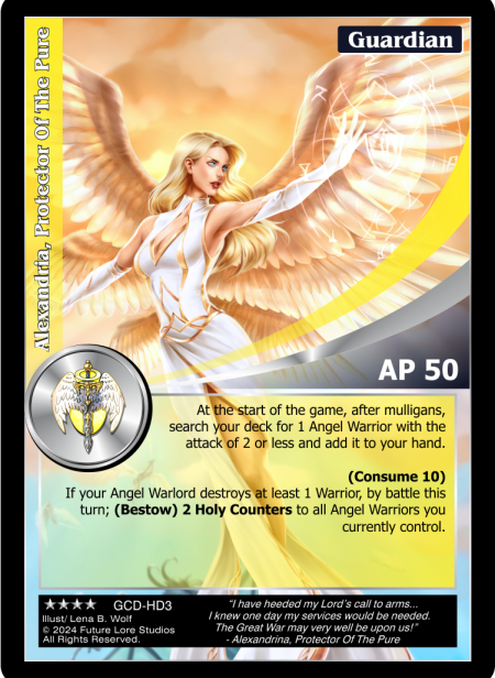Alexandria, Protector of the Pure (GCD-HD3) [Guardians' Creed - 2nd Edition]