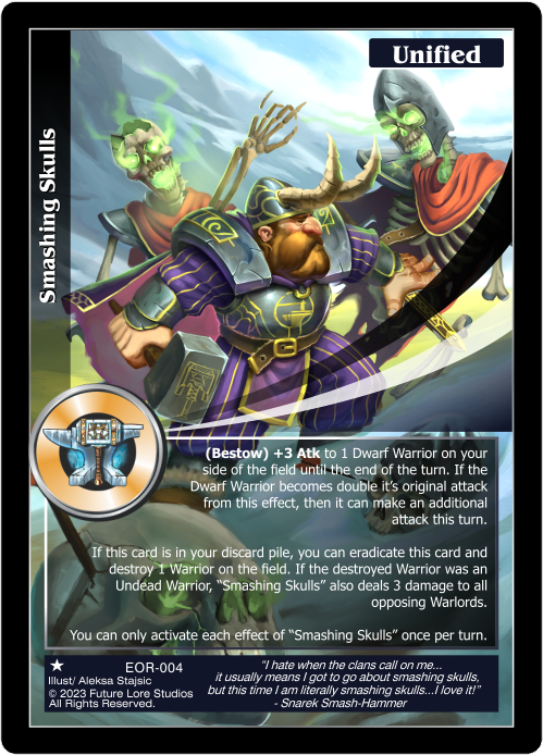 Smashing Skulls (EOR-004) [Empires on the Rise - 1st Edition]