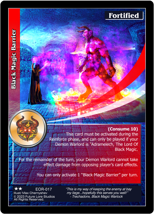 Black Magic Barrier (EOR-017) [Empires on the Rise - 1st Edition]