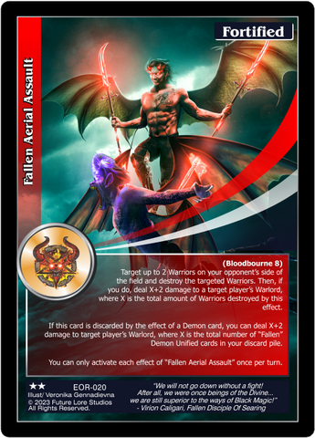 Fallen Aerial Assault (EOR-020) [Empires on the Rise - 1st Edition]