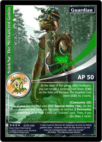 StinkNar, The Mechanized Goblin (EOR-038) [Empires on the Rise - 1st Edition]