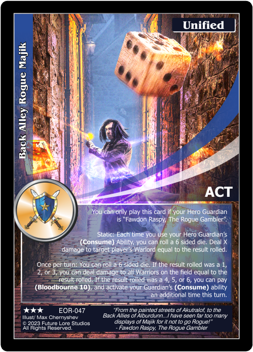 Back Alley Rogue Majik (EOR-047) [Empires on the Rise - 1st Edition]