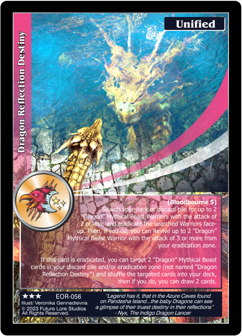 Dragon Reflection Destiny (EOR-056) [Empires on the Rise - 1st Edition]