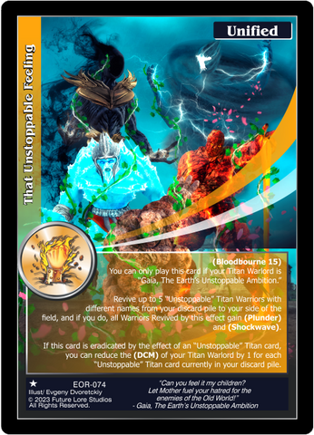 That Unstoppable Feeling (EOR-074) [Empires on the Rise - 1st Edition]