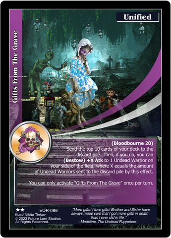 Gifts From The Grave (EOR-086) [Empires on the Rise - 1st Edition]