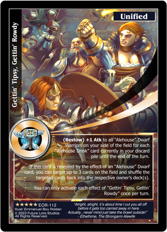 Gettin' Tipsy, Gettin' Rowdy (EOR-112) [Empires on the Rise - 1st Edition]