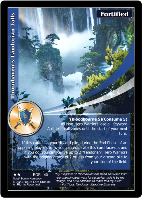 Thornhaven's Fandorian Falls (EOR-140) [Empires on the Rise - 1st Edition]