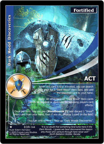 Dark Wood Discoveries (EOR-144) [Empires on the Rise - 1st Edition]