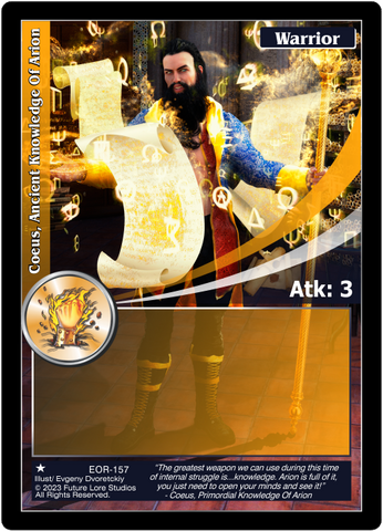 Coeus, Ancient Knowledge Of Arion (EOR-157) [Empires on the Rise - 1st Edition]