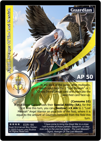 Sigrid, Avenger Of The Lost Messiah (EOR-180) [Empires on the Rise - 1st Edition]