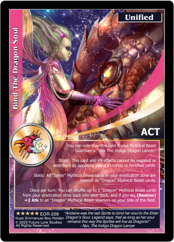 Bind The Dragon Soul (EOR-1209) [Empires on the Rise - 1st Edition]