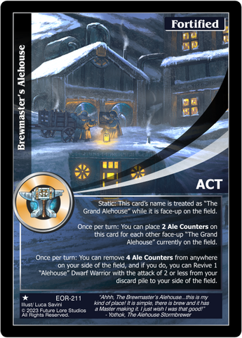 Brewmaster's Alehouse (EOR-211) [Empires on the Rise - 1st Edition]