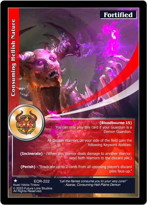 Consuming Hellish Nature (EOR-222) [Empires on the Rise - 1st Edition]