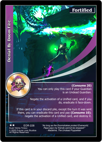 Denial By Doom Fire (EOR-227) [Empires on the Rise - 1st Edition]