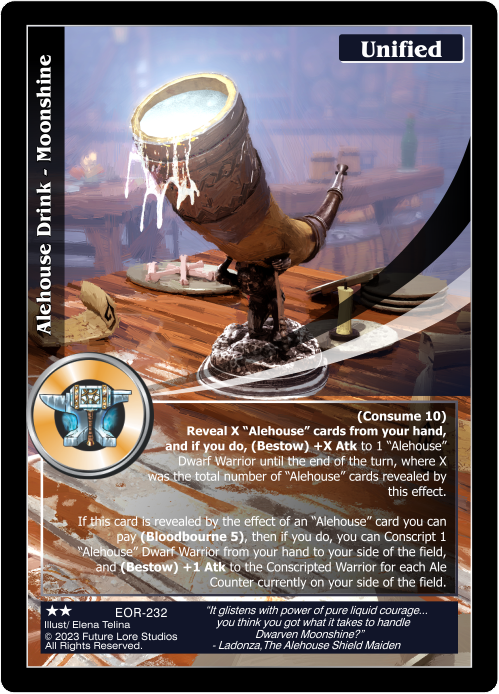 Alehouse Drink - Moonshine (EOR-232) [Empires on the Rise - 1st Edition]