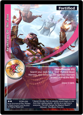 Awakening Of The Jinn (EOR-235) [Empires on the Rise - 1st Edition]