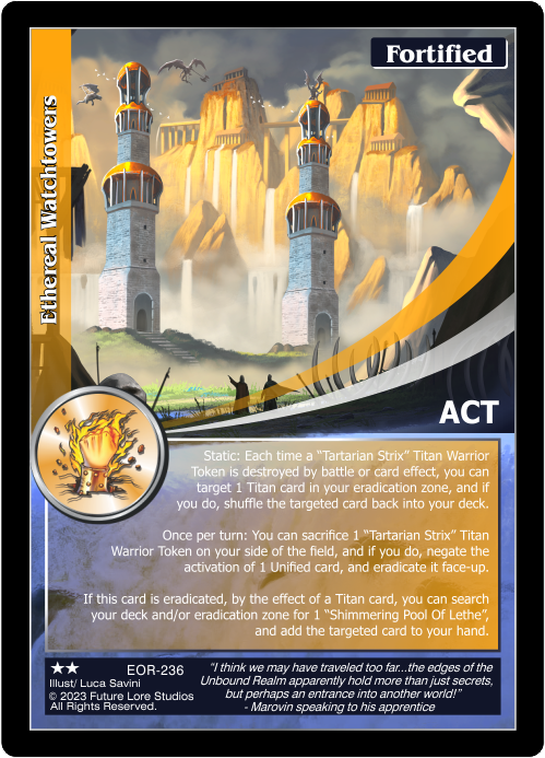Ethereal Watchtowers (EOR-236) [Empires on the Rise - 1st Edition]