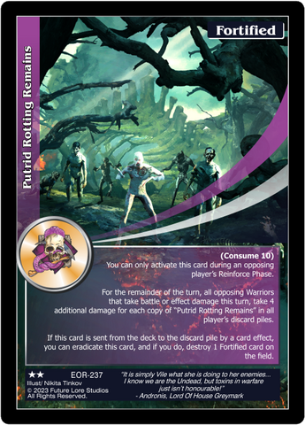 Putrid Rotting Remains (EOR-237) [Empires on the Rise - 1st Edition]