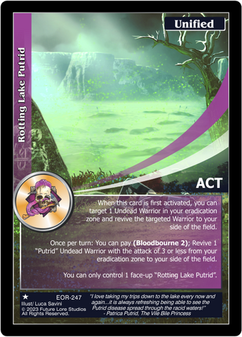 Rotting Lake Putrid (EOR-247) [Empires on the Rise - 1st Edition]