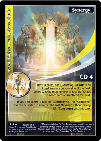 Astral Gates Of The Ascendents (EOR-264) [Empires on the Rise - 1st Edition]