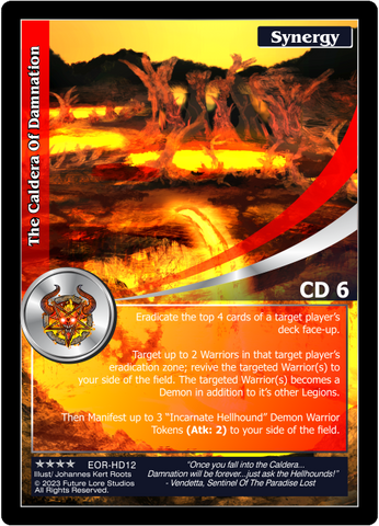 The Caldera Of Damnation (EOR-HD12) [Empires on the Rise - 1st Edition]