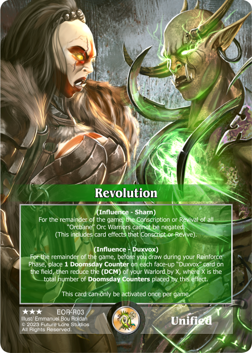 Revolution (EOR-R03) [Empires on the Rise - 1st Edition]