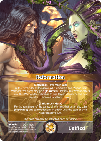 Reformation (EOR-R06) [Empires on the Rise - 1st Edition]