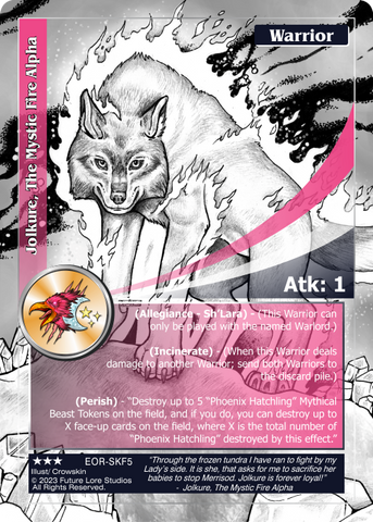 Jolkure, The Mystic Fire Alpha (EOR-SKF5) [Empires on the Rise - 1st Edition]