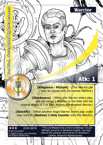 Zadkiel, Seraphim Righteousness (EOR-SKF8) [Empires on the Rise - 1st Edition]