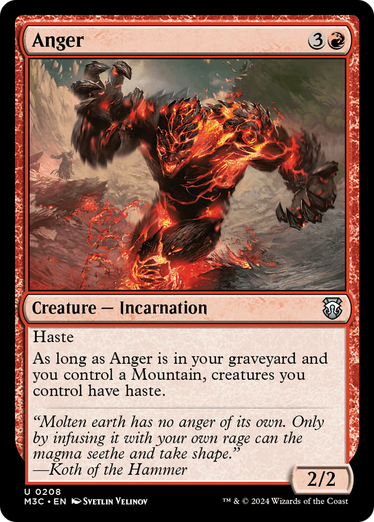 Anger [Modern Horizons 3 Commander]